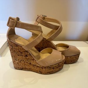 Giuseppe zanotti tan wedges